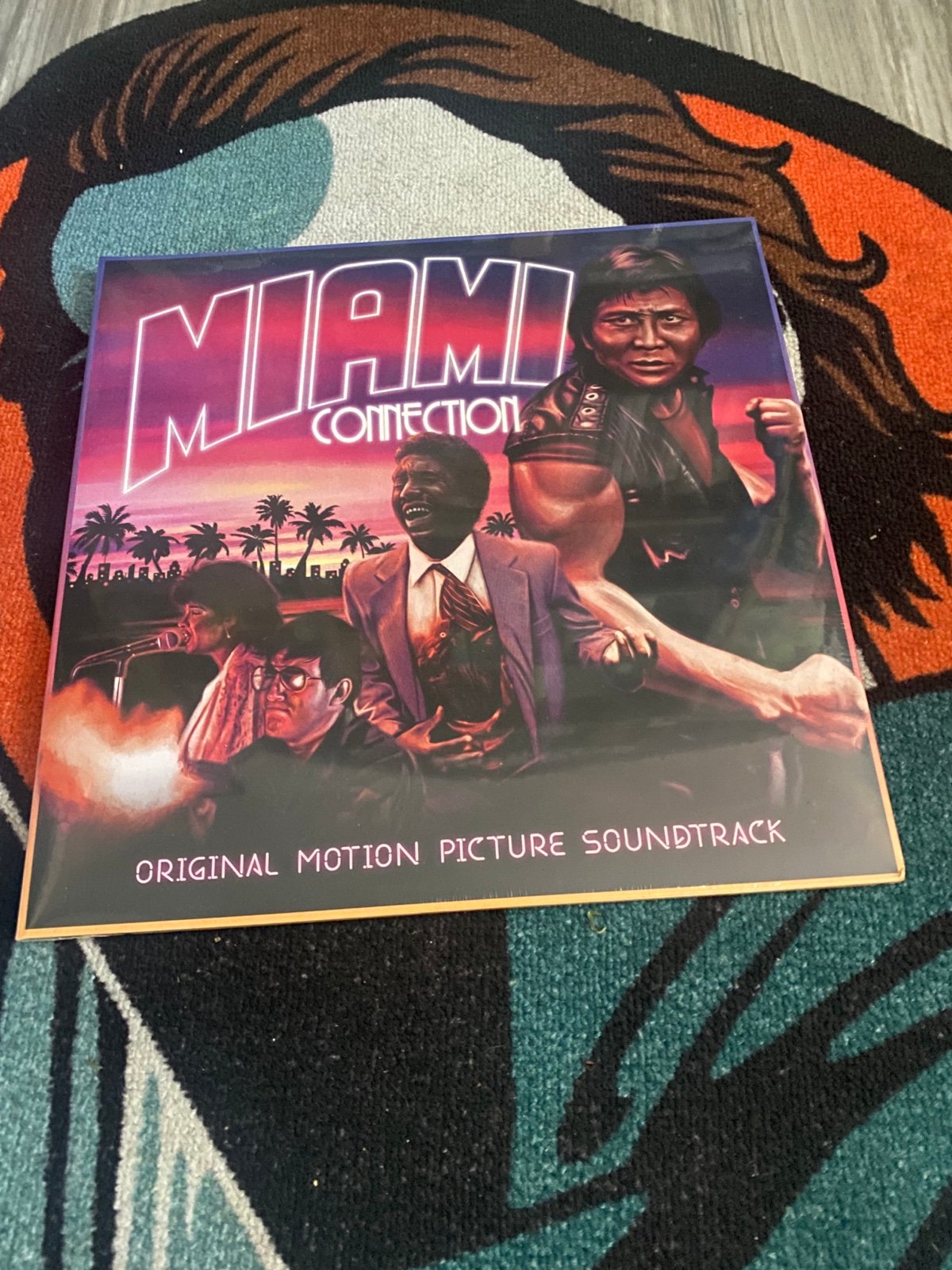 Miami Connection vinyl exclusive mondo red split variant color LP
