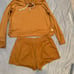 Vuori xl womens set hoodie and shorts