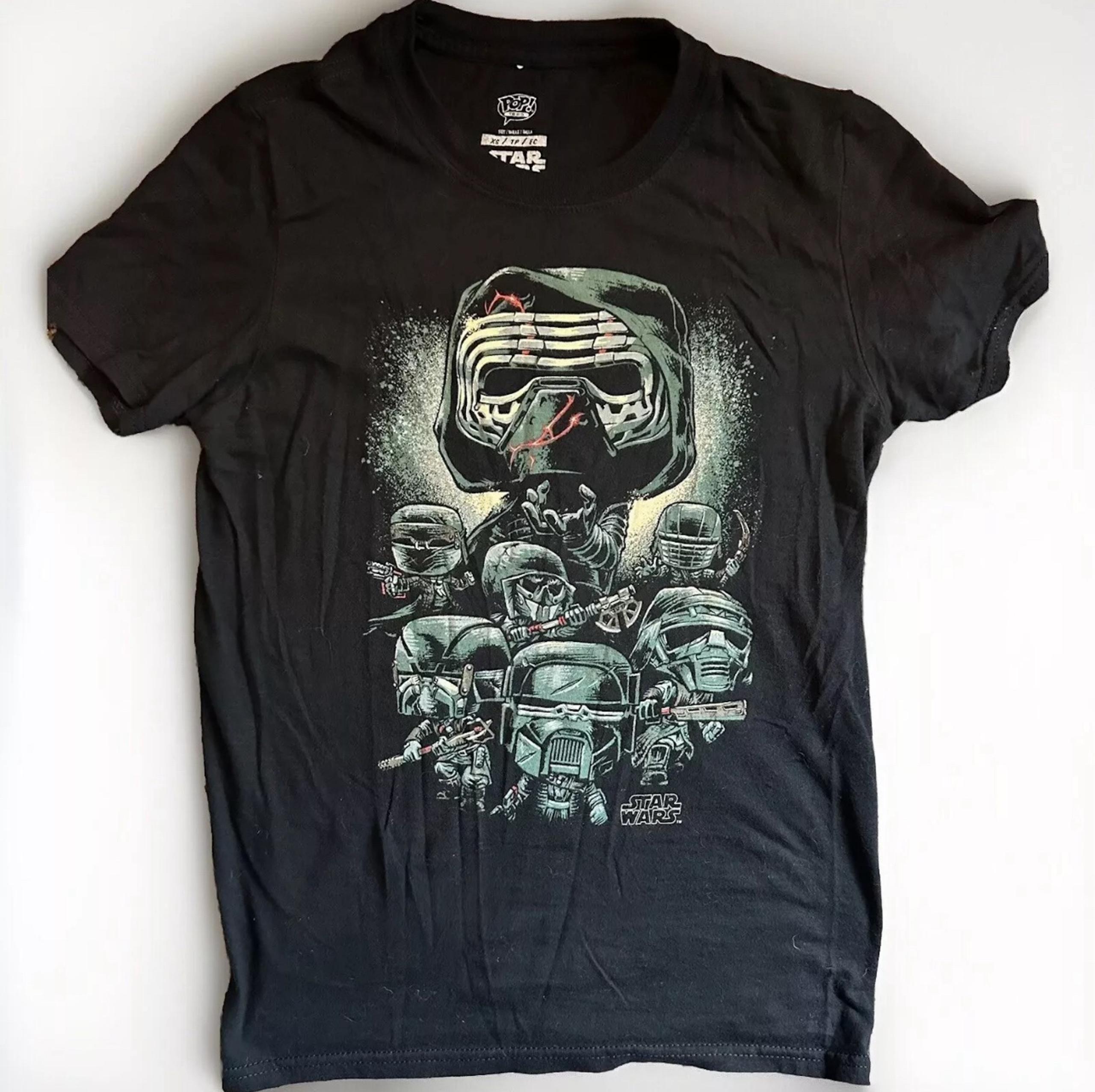 Funko pop tees Star Wars Kylo Ren & Knights T-shirt XS Tee shirts men’s