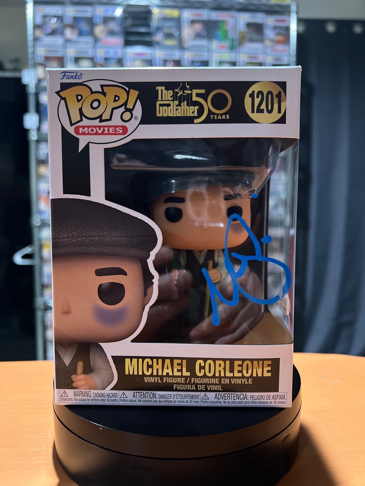 Al Pacino Signed Michael Corleone Funko Pop