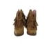 Junk Gypsy by Lane Spitfire Ankle Fringe Cowgirl Boots in Mustard SZ 5 1/2