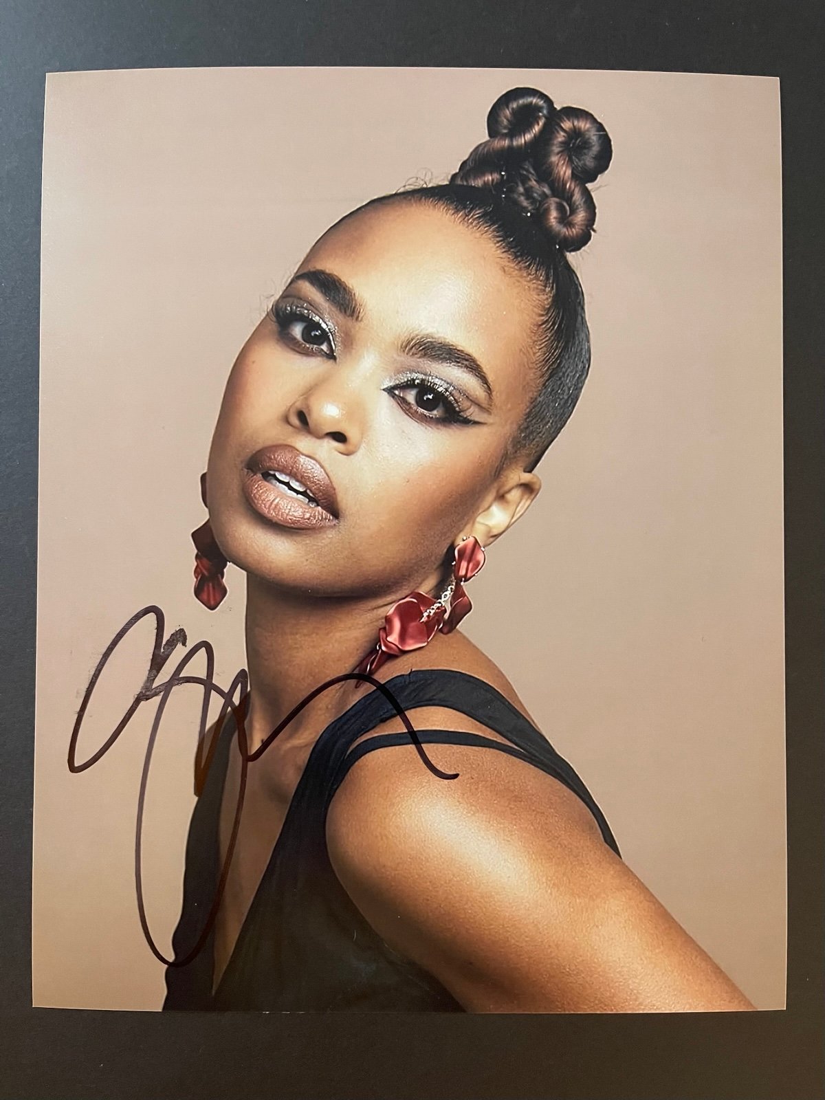 Zaria Signed Modeling 8x10 Photo