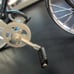 Vintage Miniature Die-cast 1885 antique tricycle - scale approx. 1:6