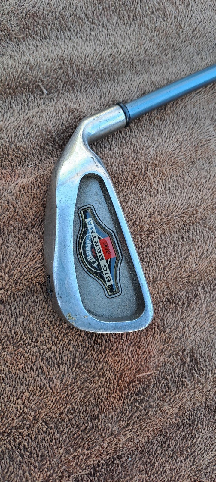 golf clubs CALLAWAY BIG BERTHA iron 4 graphite FIRM flex RIGHT HAND