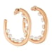 Cult Gaia Multi-Pearl Hoop Earrings