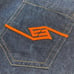 Enyce Jeans Men's 42 x 32 Baggy Hip Hop Grunge Wide Leg Dark Wash Denim Y2K
