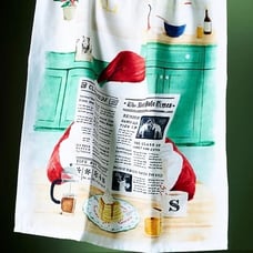 Anthropologie Letters From Santa Kitchen Towel