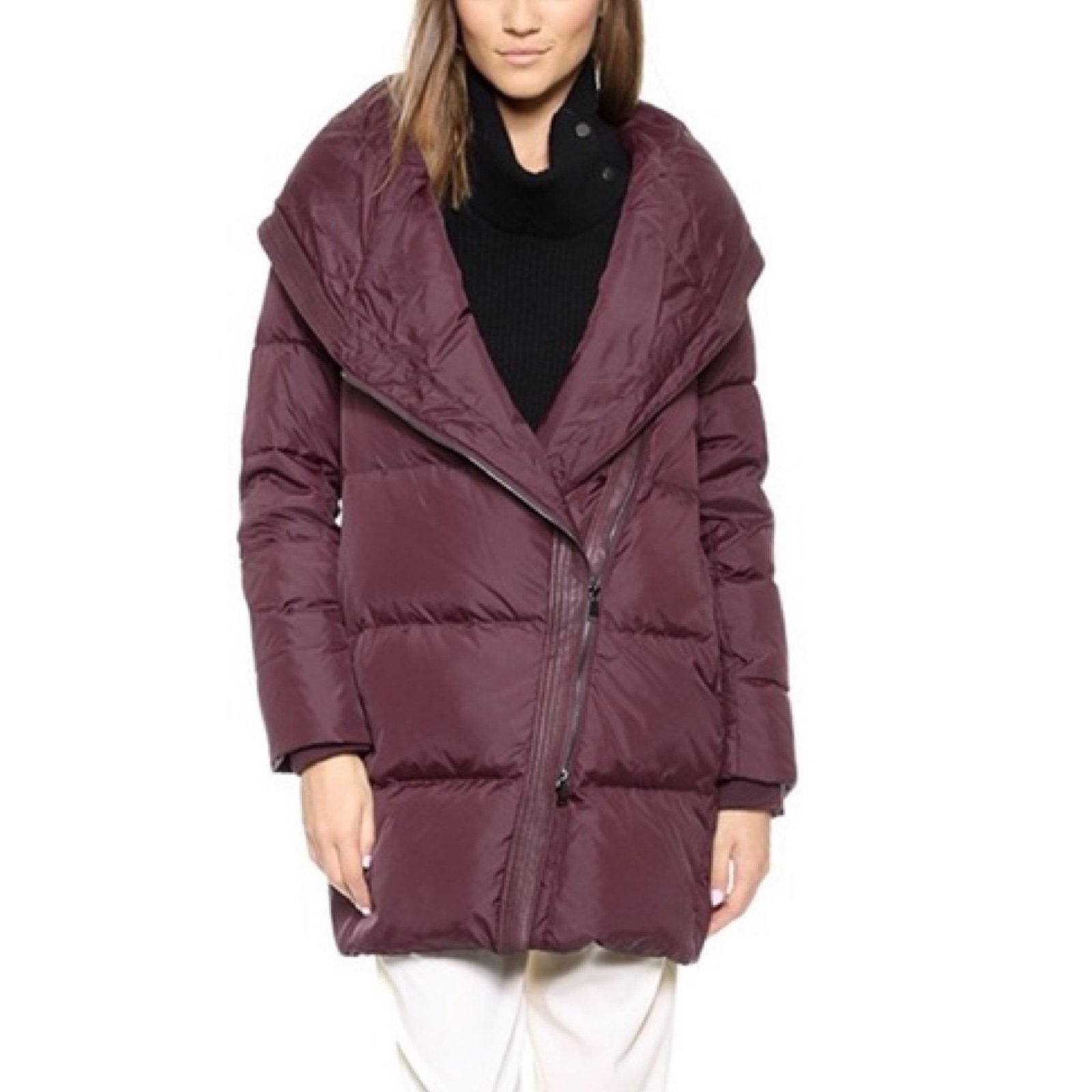 Vince Shawl-Collar Puffer Coat Sz S