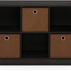 Bookcase Storage with Bins 3x2 lp1