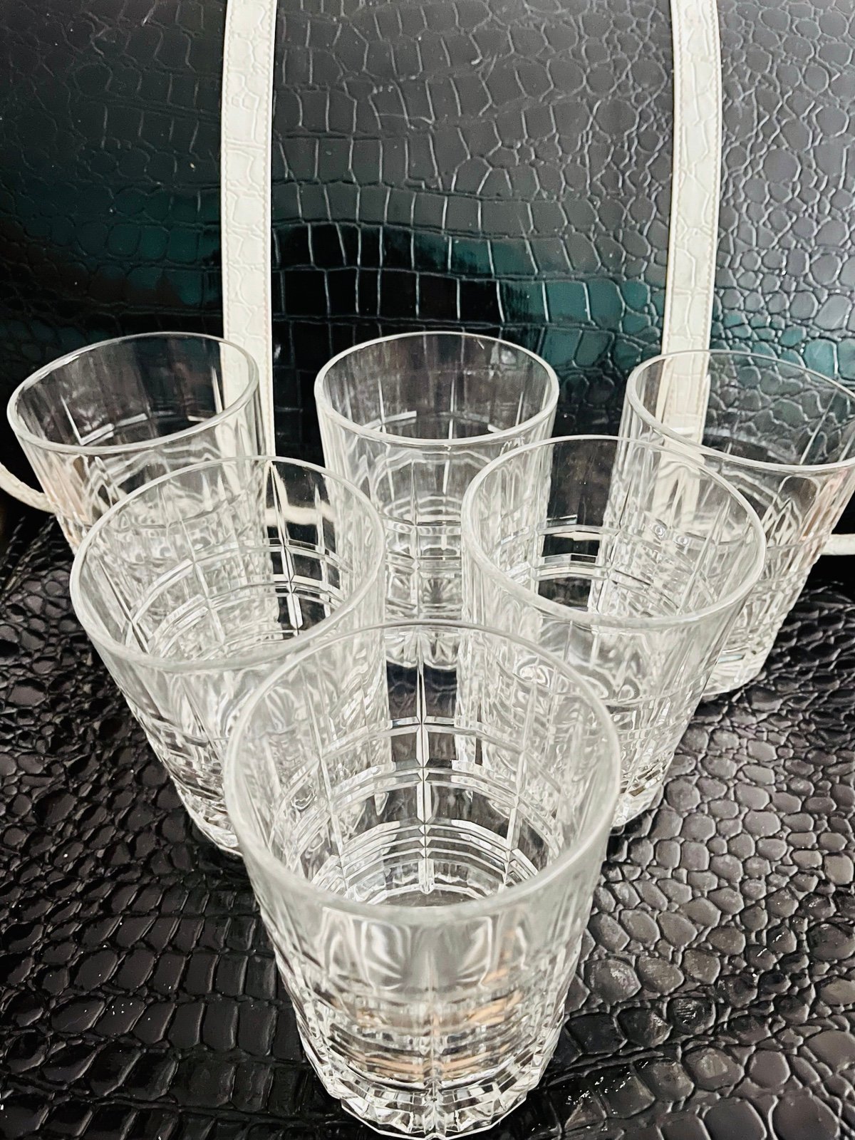 FREE SHIPPING! - FREE Ice Bucket w/NEW SET 4 COCKTAIL PARTY- Ice Bucket Included