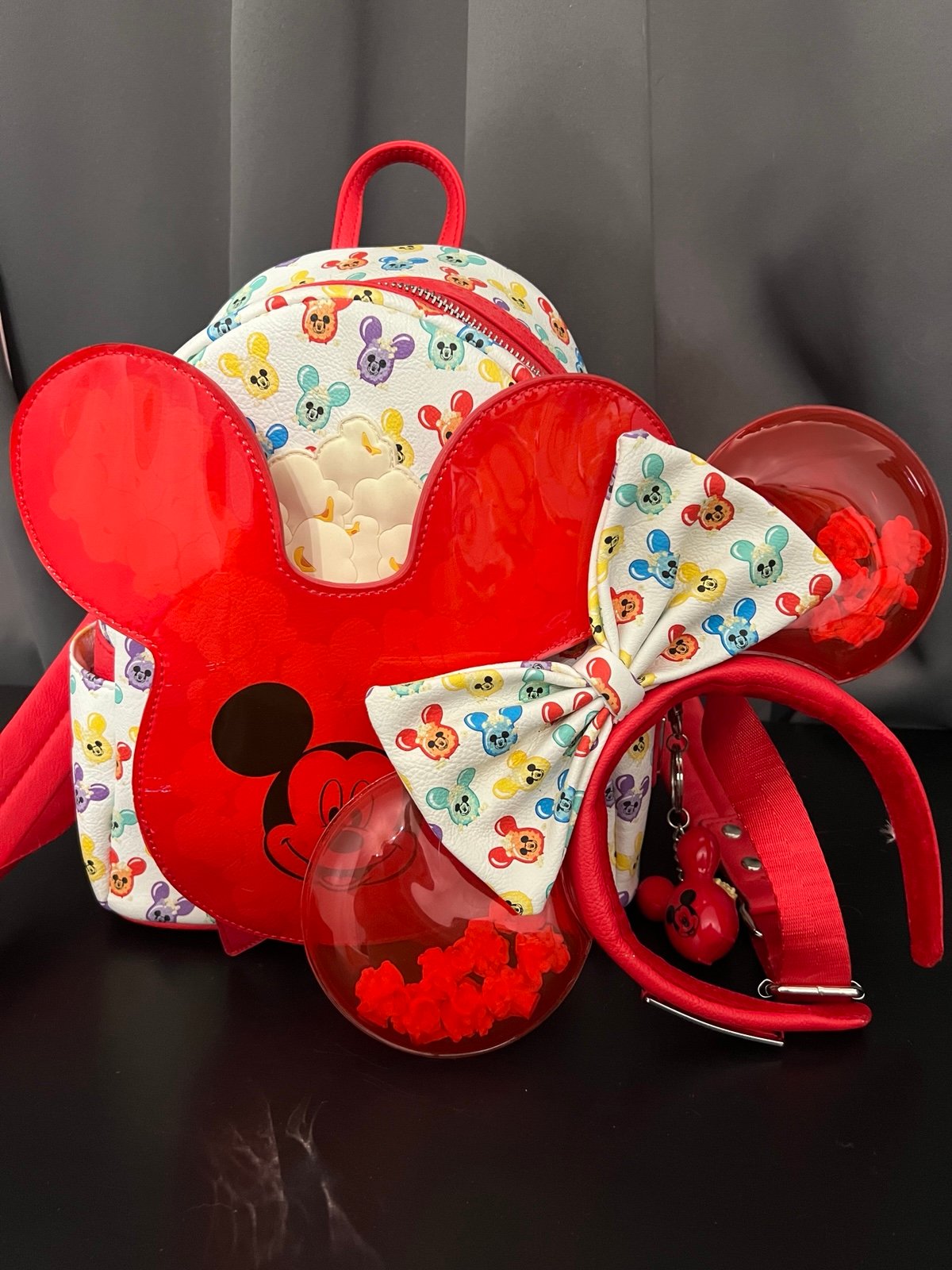 Popcorn Loungefly Ears and Backpack