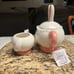 Johanna Parker • Rabbit Tea • Pink/White • Pitcher & 2 Tea Cup • New