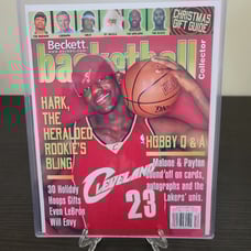 Lebron James Rookie Cavs NBA basketball Beckett