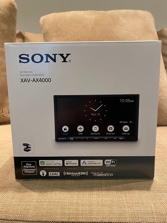 Sony XAV-AX4000 - Wireless Carplay/Android Auto Receiver