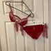 Fredricks of Hollywood Christmas lingerie set