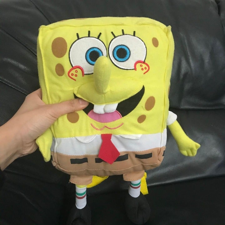 SpongeBob SquarePants Yellow Backpack