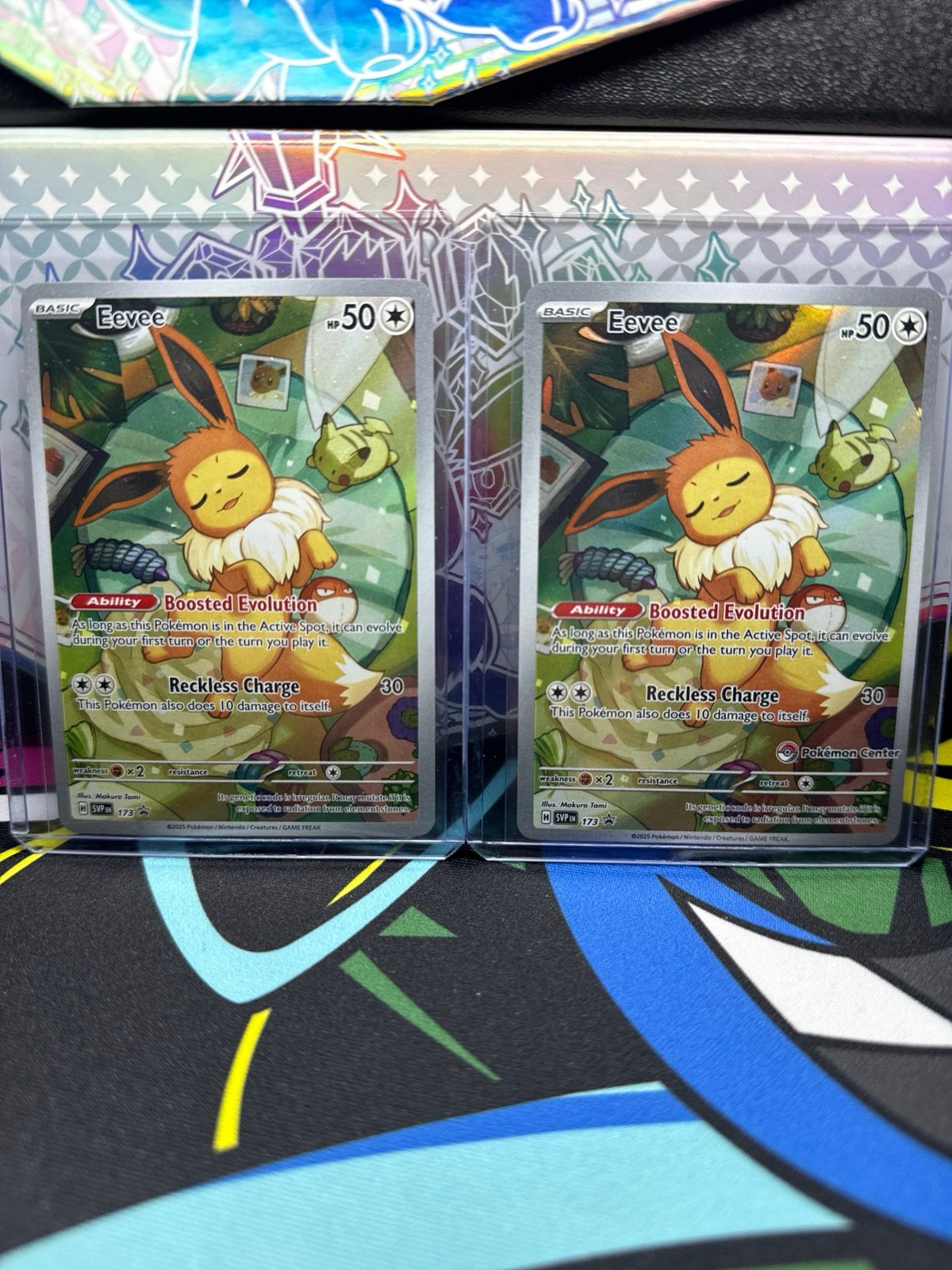 Eevee Promo Cards - Pokemon Center Exclusive