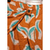 Anthropologie Maeve 'Edessa' Skirt Women's 12 Orange Rayon/Linen Wrap Skirt