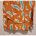 Anthropologie Maeve 'Edessa' Skirt Women's 12 Orange Rayon/Linen Wrap Skirt