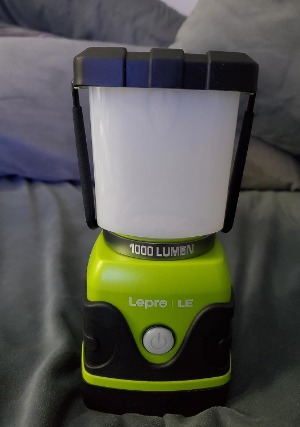 New 1000LM Battery Powered LED Camping Lantern, Waterproof Tent Light.