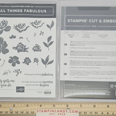 Stampin Up - All Things Fabulous with Fabulous Floral Dies