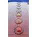 BOOK OF SHADOWS Leather 7 Chakra Medieval Gemstone Embossed Handmade 18 x 13 ¾