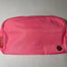 Lululemon everywhere belts bag 1L combo *** Black & Sakura pink ***
