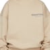 Fear of God® Essentials Flocked Jersey Fleece Pullover Mockneck in Oak Ⓢ *NWOT