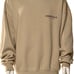 Fear of God® Essentials Flocked Jersey Fleece Pullover Mockneck in Oak Ⓢ *NWOT