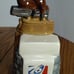 1976 Greater Greensboro open Old Mr Boston Whiskey deanter