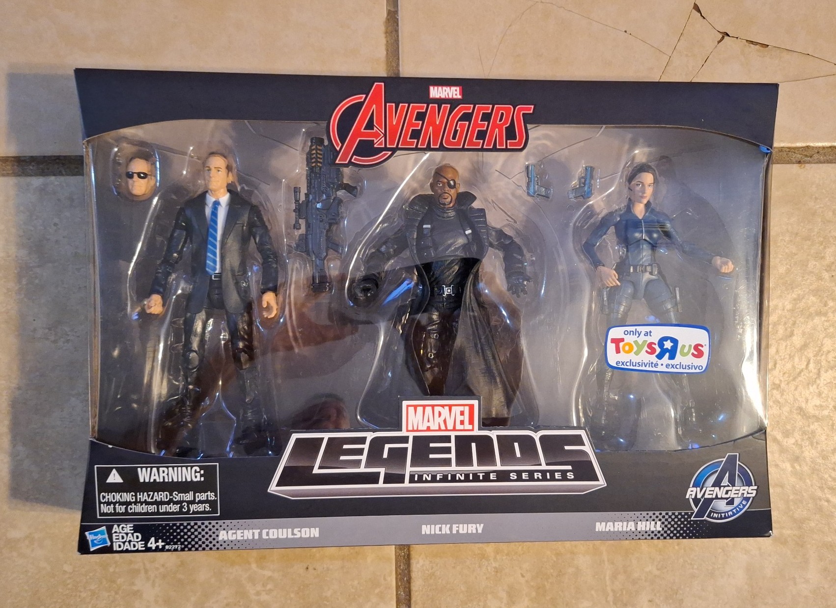Marvel Legends Infinite Series Agent Coulson, Nick Fury & Maria Hill 3pk