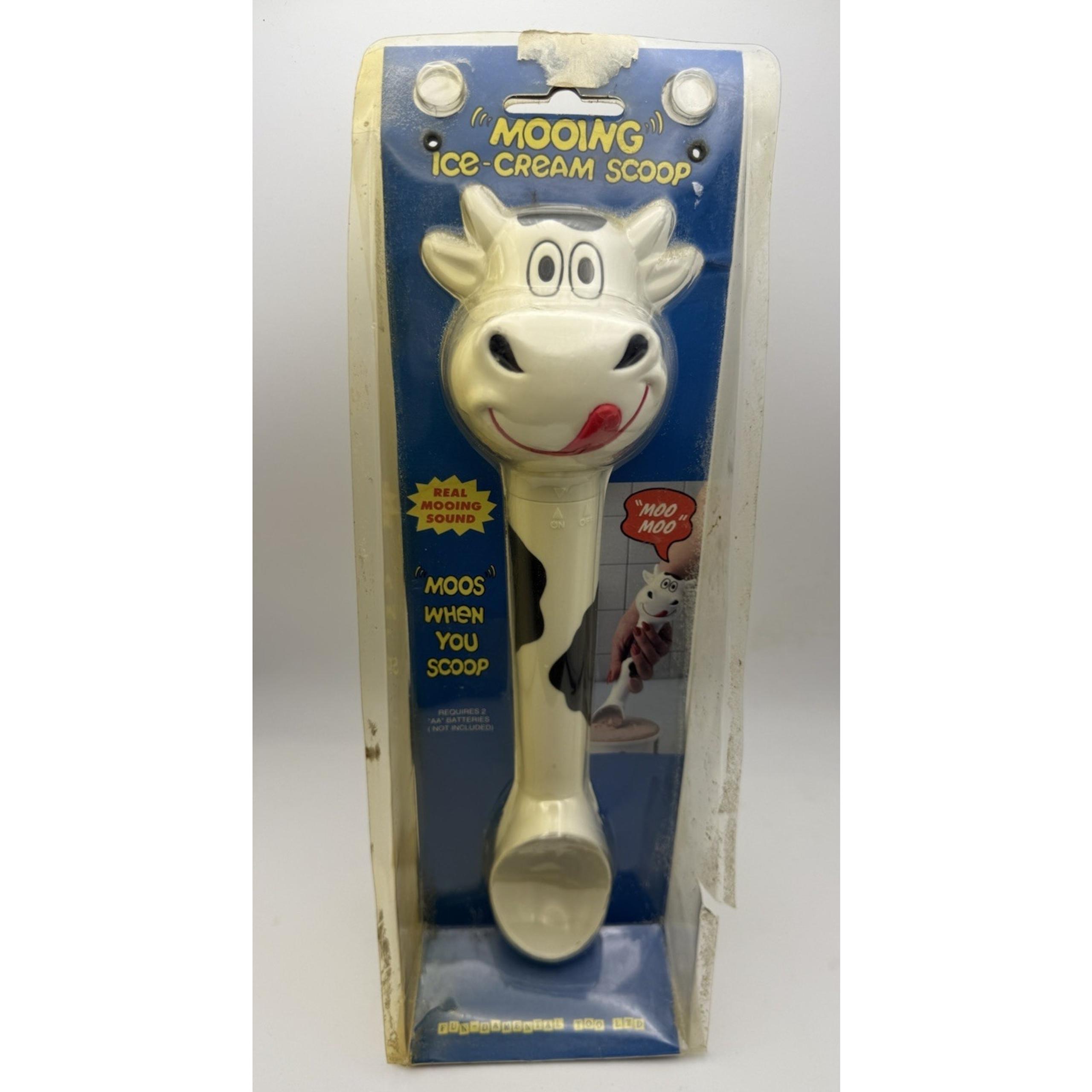 Vintage Fun-damental Too Ltd Mooing Ice Cream Scoop - NWT