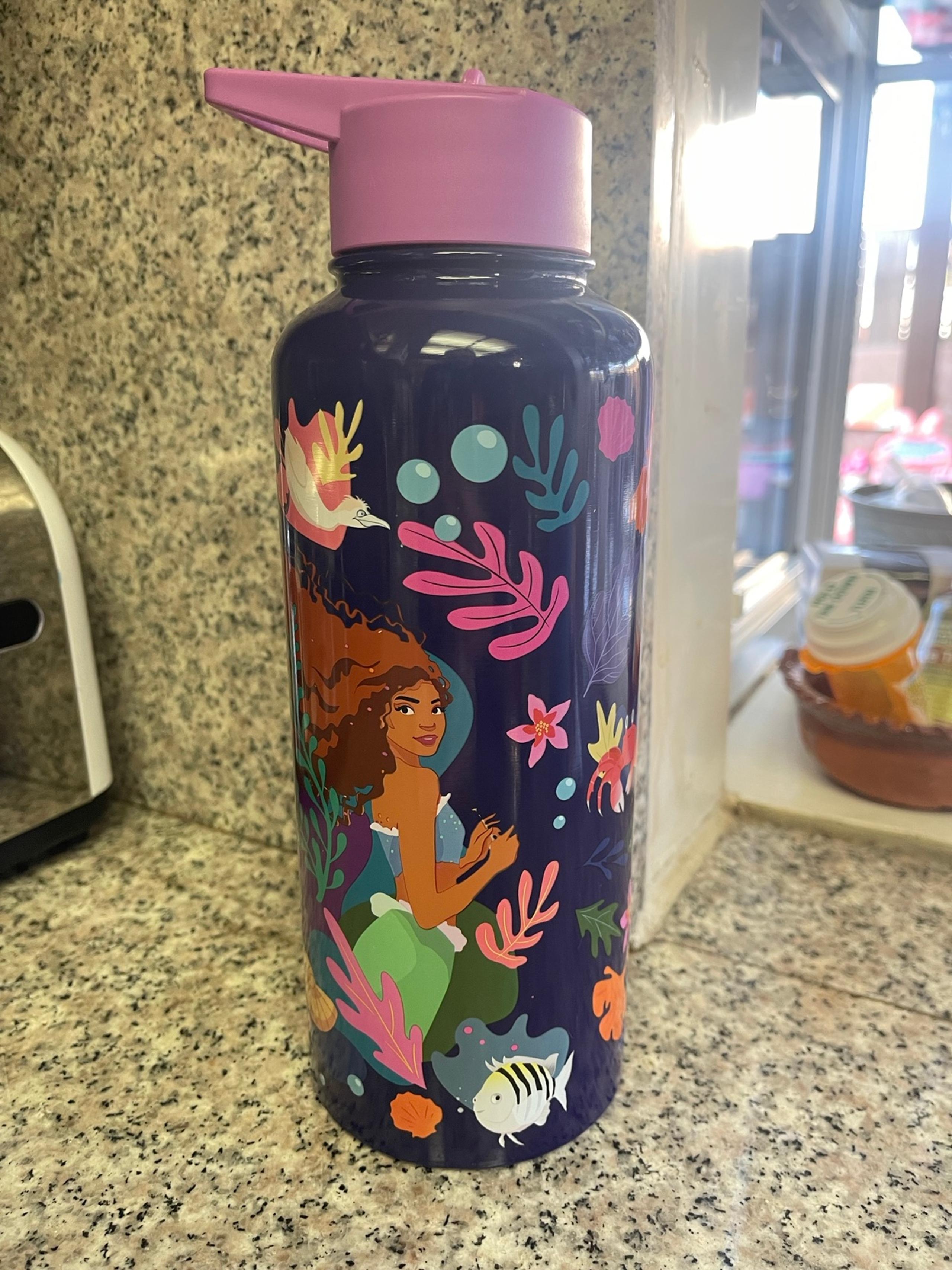 Little Mermaid Stainless Steel Water Bottle 32oz