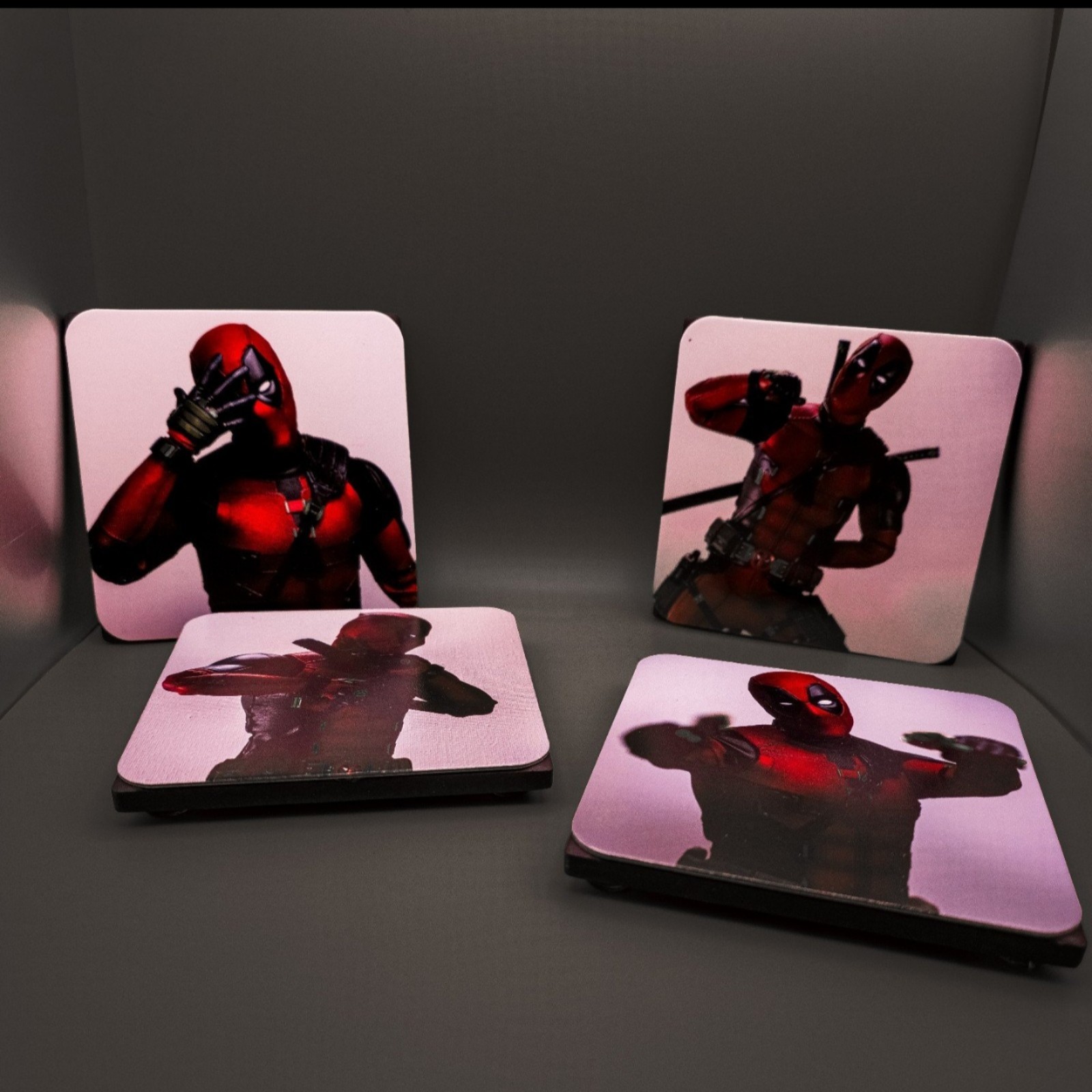 Ceramic Custom Deadpool Coasters