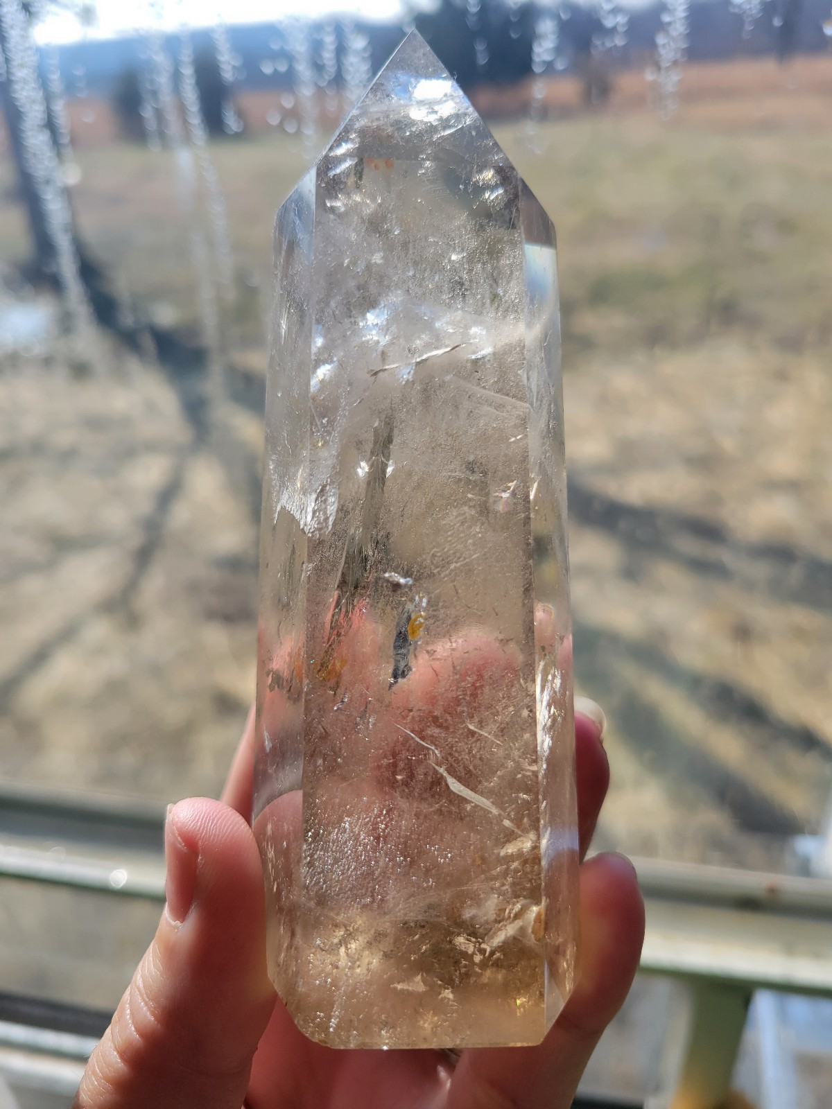 Smokey Quartz Tower
