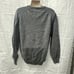Vintage LL Bean 100% Shetland Lamsbwool V Neck Sweater Gray XL Men Scotland Made