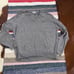 Vintage LL Bean 100% Shetland Lamsbwool V Neck Sweater Gray XL Men Scotland Made