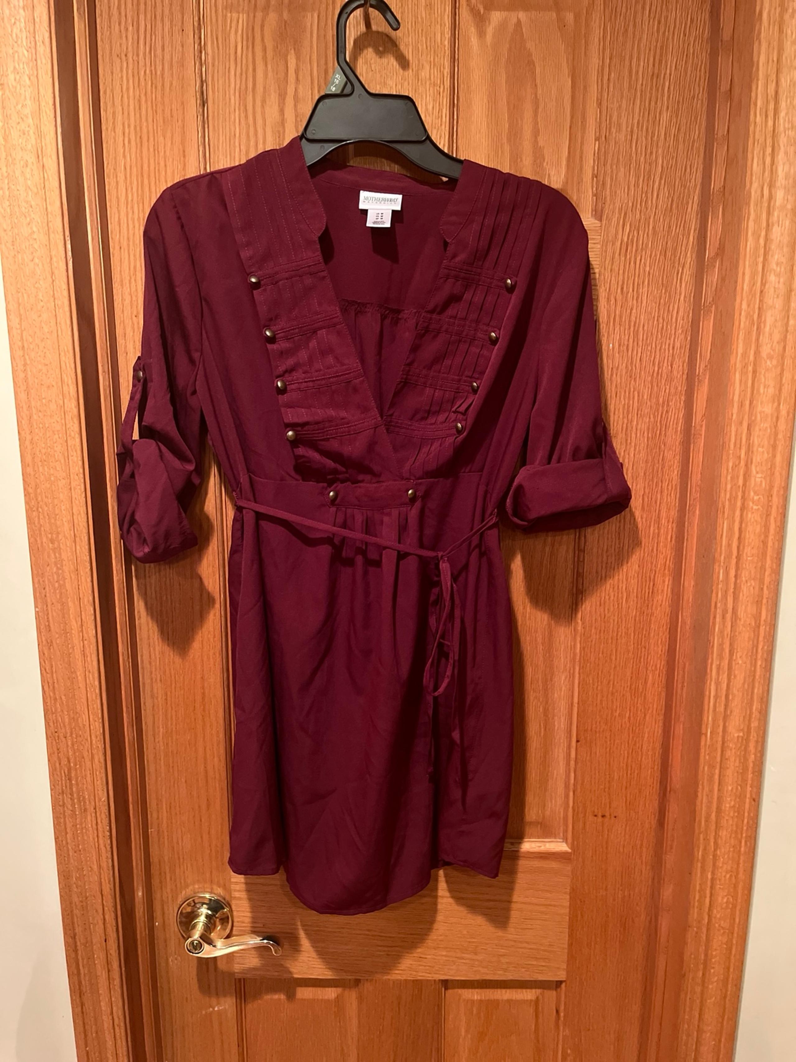 Motherhood Maternity Blouse with sash