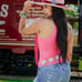 Fringe Halter Top, Women's Western, Club, Festival Wear Sizes S-M-L-XL