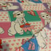 Rare 1993 Vintage Lamb Chop Full Bed Flat Fitted Sheet Set Shari Lewis 2 Pc Set