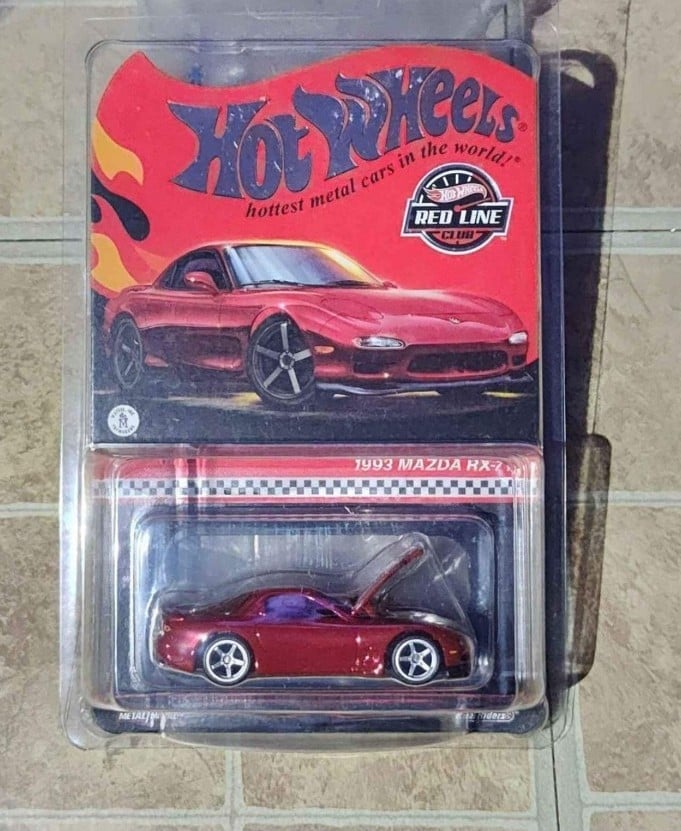 Hot Wheels RLC Exclusive 1993 Mazda RX-7 R1 Twin Turbo