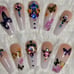 Butterfly Swarovski Press On Nails