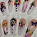 Butterfly Swarovski Press On Nails