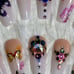 Butterfly Swarovski Press On Nails