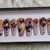 Butterfly Swarovski Press On Nails