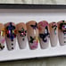 Butterfly Swarovski Press On Nails