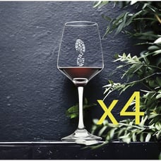 26.2 Wine Glasses x4 Premium 12 Oz Personalize Marathon Run Shoe Outdoor Fit NEW
