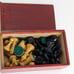 Wooden carved chess pieces  Set of 32