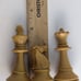 Wooden carved chess pieces  Set of 32