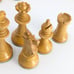 Wooden carved chess pieces  Set of 32